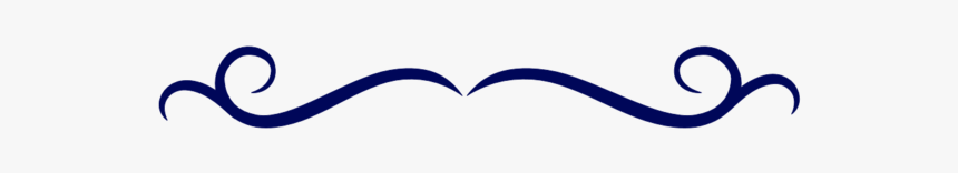 Collection Of Border - Fancy Navy Blue Line, HD Png Download, Free Download