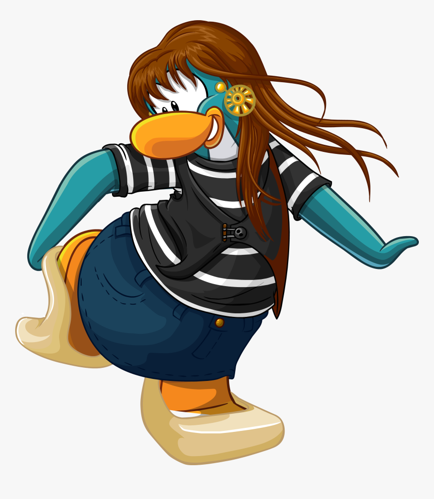 Club Penguin Penguin Girl , Png Download - Club Penguin Penguin Girl, Transparent Png, Free Download