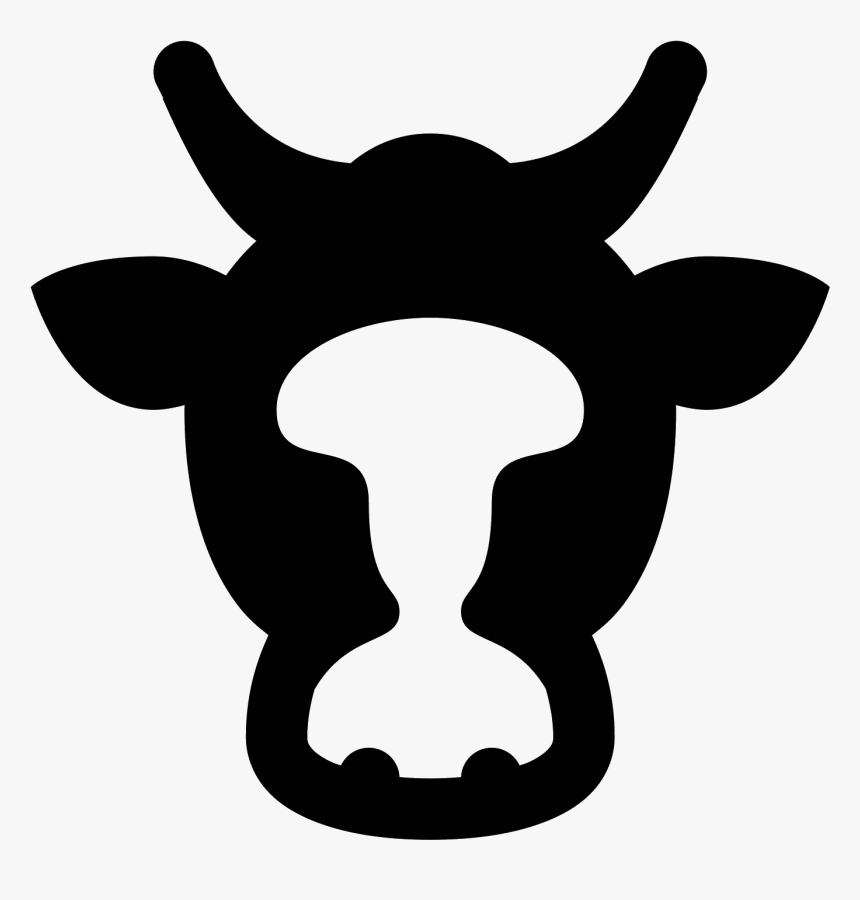 Transparent Cow Icon Png - Cow Symbol Png, Png Download, Free Download