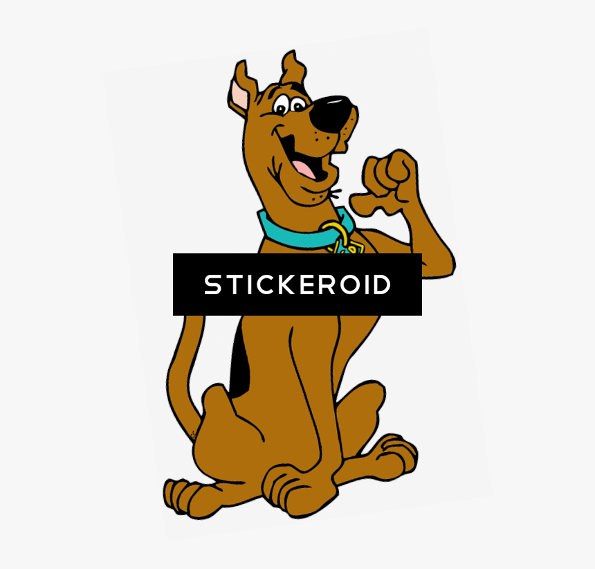 Scooby Doo In Shaggy"s Arms , Png Download - Scooby Doo Sticker, Transparent Png, Free Download