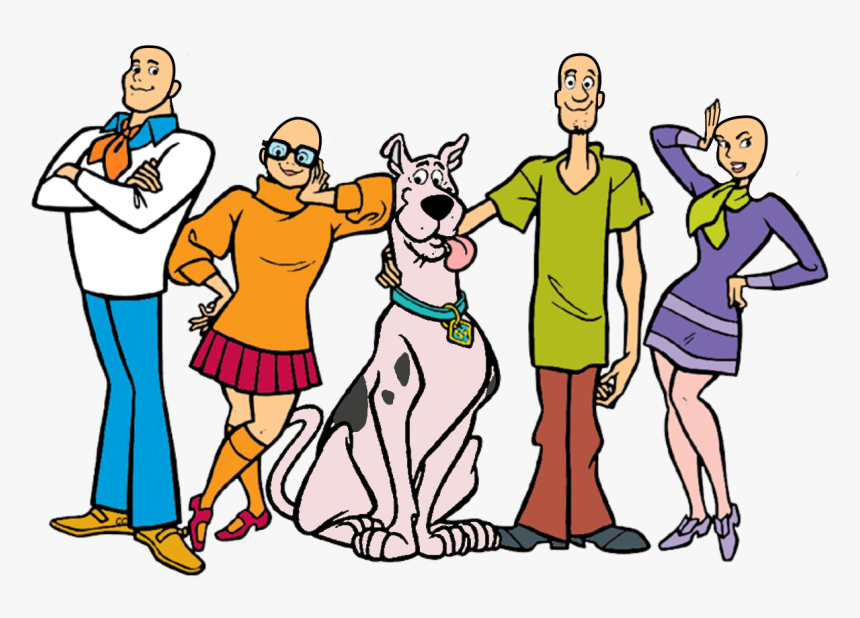 Scooby doo crew. 