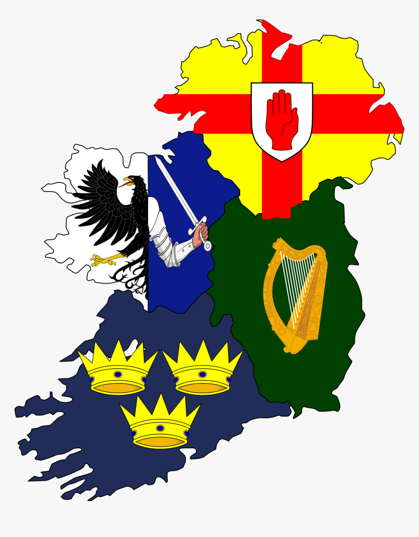 Provinces Of Ireland Flags, HD Png Download, Free Download