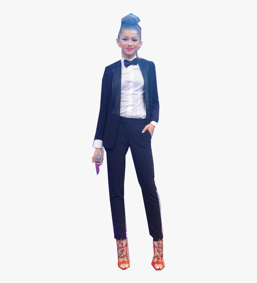 Zendaya Transparent Makeup - Tuxedo, HD Png Download, Free Download