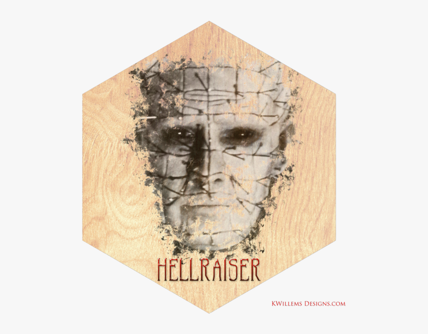 This Pinhead Premium Wood Art Print Is The Most Uniquely - Hellraiser, HD Png Download, Free Download