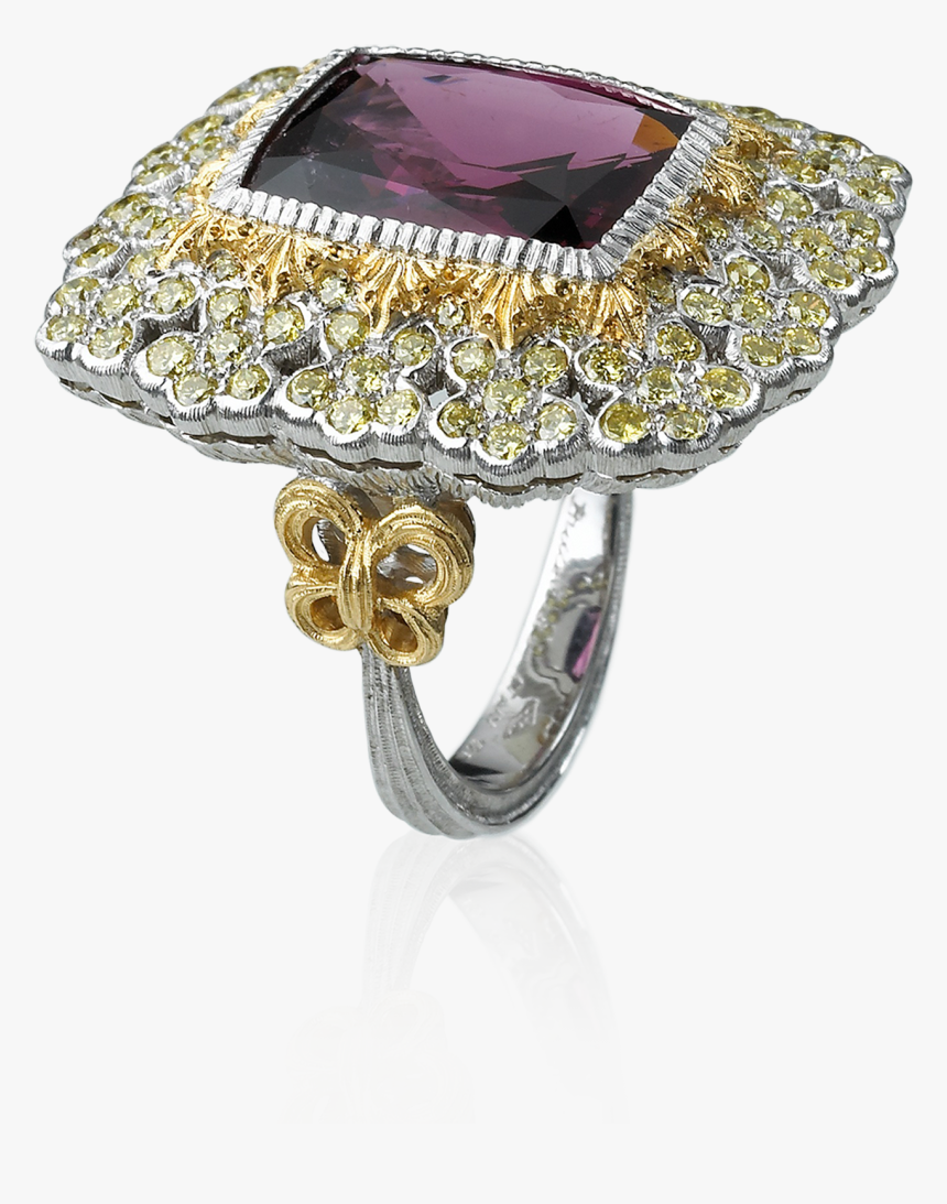 Buccellati - Rings - Cocktail Ring - High Jewelry - Buccellati Ring Ruby, HD Png Download, Free Download