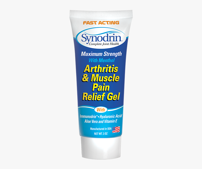 Synodrin Topical Pain Cream, HD Png Download, Free Download