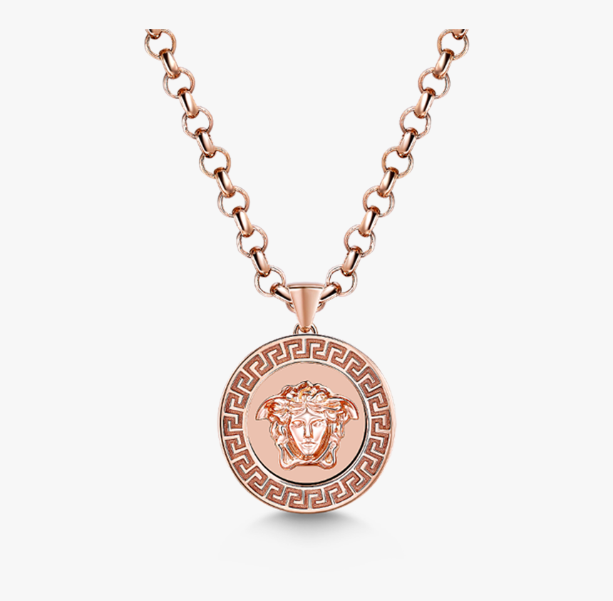 Versace - Necklace - Versace Chain Png, Transparent Png, Free Download