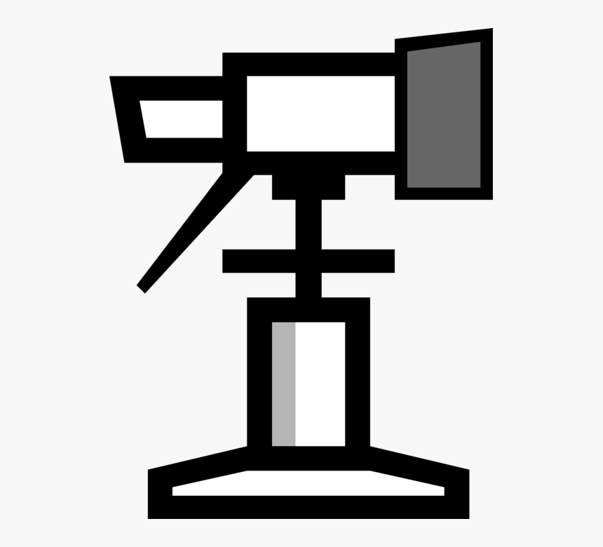 Vector Illustration Of Television Film And Video Production - Tv Studio Camera Logo Png, Transparent Png, Free Download