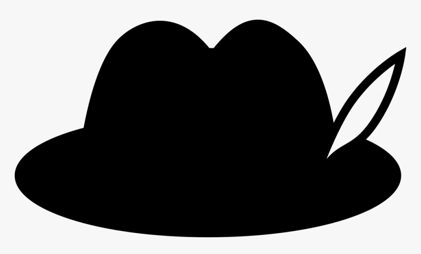 German Hat With Small Feather - Scalable Vector Graphics, HD Png Download, Free Download