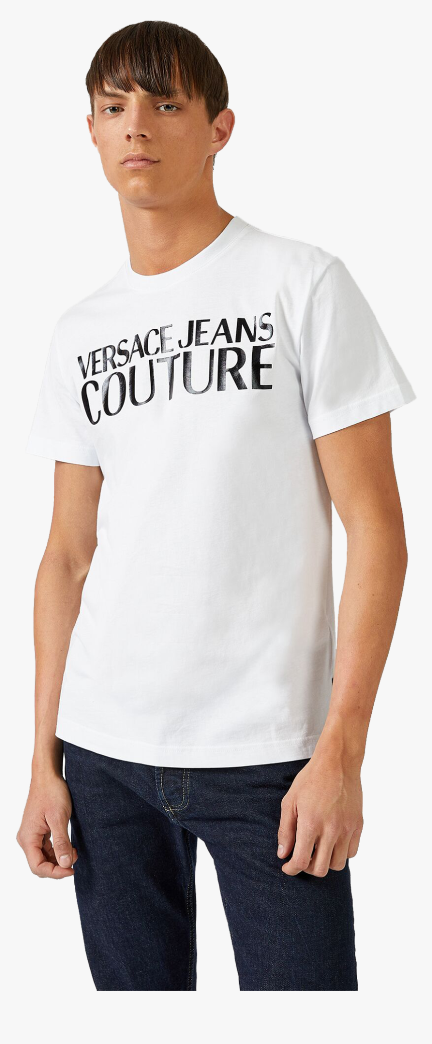 Versace Eb3gua7tq E36610 E003 T Shirt Bianco"
 Class= - Man, HD Png Download, Free Download