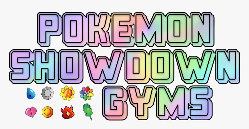 [all Servers] Pokemon Showdown Gyms Cash Prizes , Png - Pokemon Kanto Gym Badges, Transparent Png, Free Download