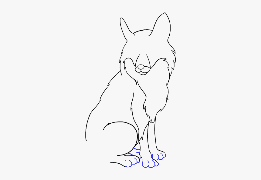 Clip Art Fox Head Drawing - Drawing, HD Png Download, Free Download