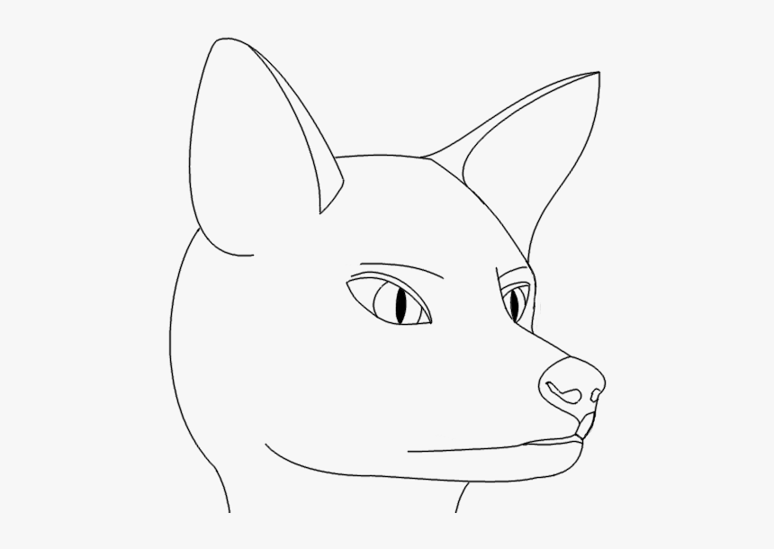 Free To Use Fox Head Reference - Cartoon, HD Png Download, Free Download