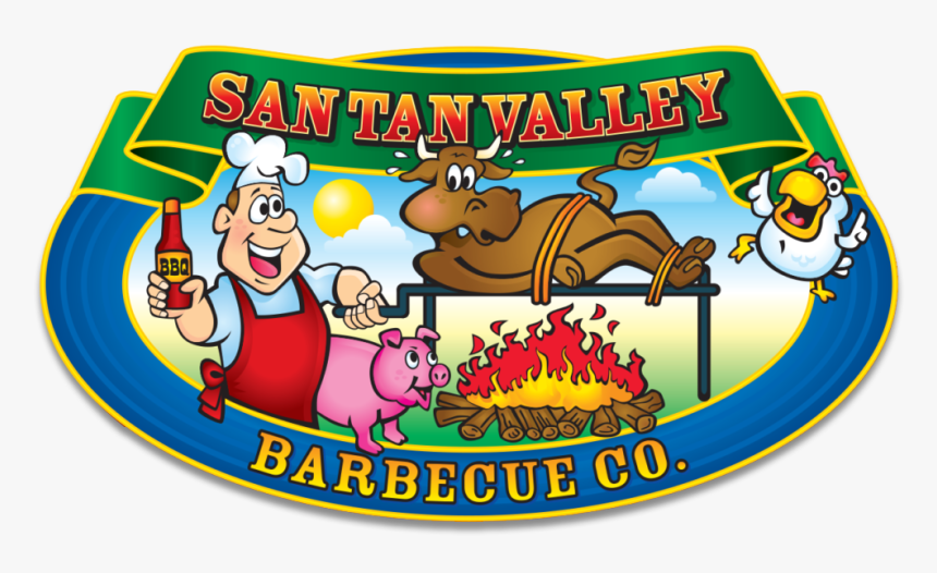 San Tan Valley Bbq - Cartoon, HD Png Download, Free Download