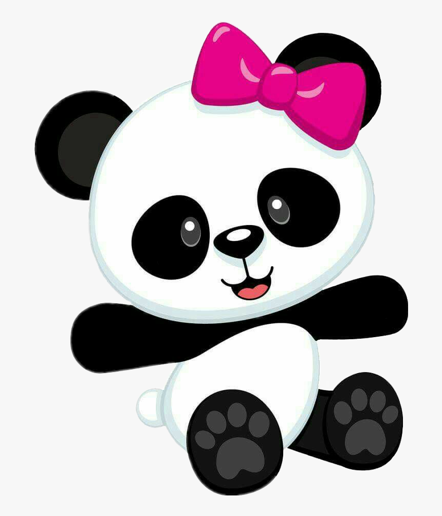 #pandachellenge #panda #cute #fun #animals - Love Baby Panda Cartoon, HD Png Download, Free Download