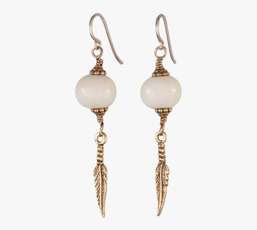 Bone And Feather Earrings"
 Class="lazyload Lazyload - Charm Earrings, HD Png Download, Free Download