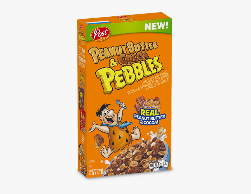 Home Cereal Boxpeanutbutterpebbles - Peanut Butter Pebbles Cereal, HD Png Download, Free Download