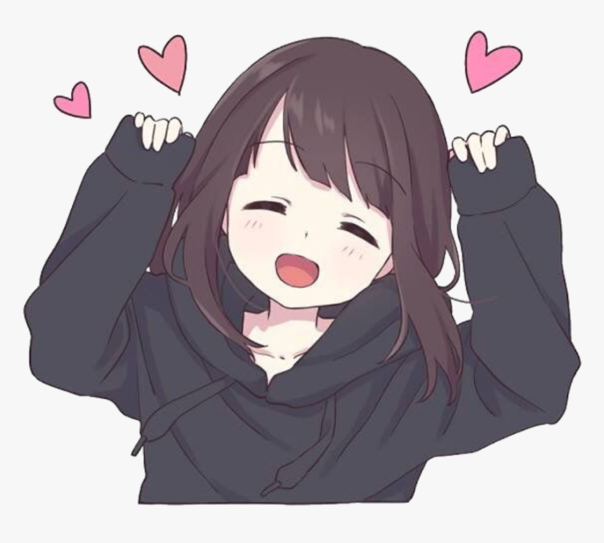 Cute Anime Girl Emoji gambar ke 1