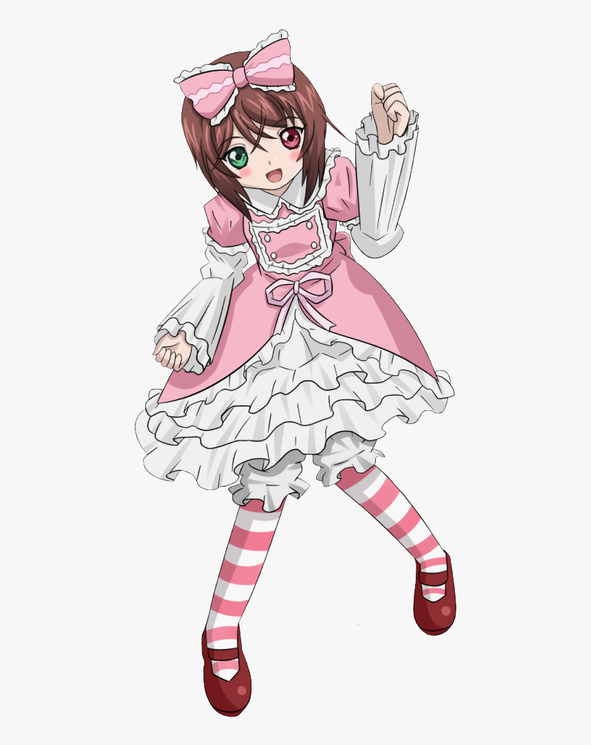 Transparent Anime Heart Png - Anime Girl With Heart Jn Eyes, Png
