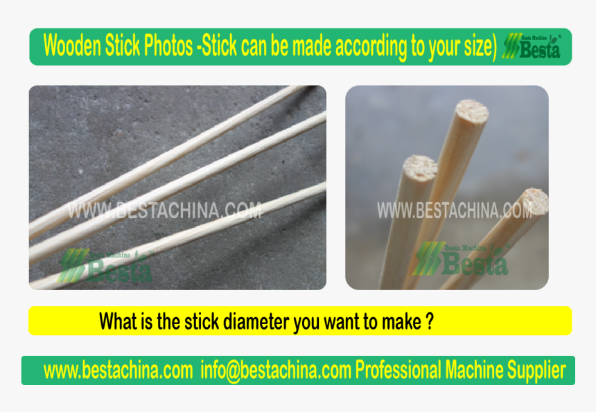 Round Wooden Stick Making Machine - Albin Borer, HD Png Download, Free Download