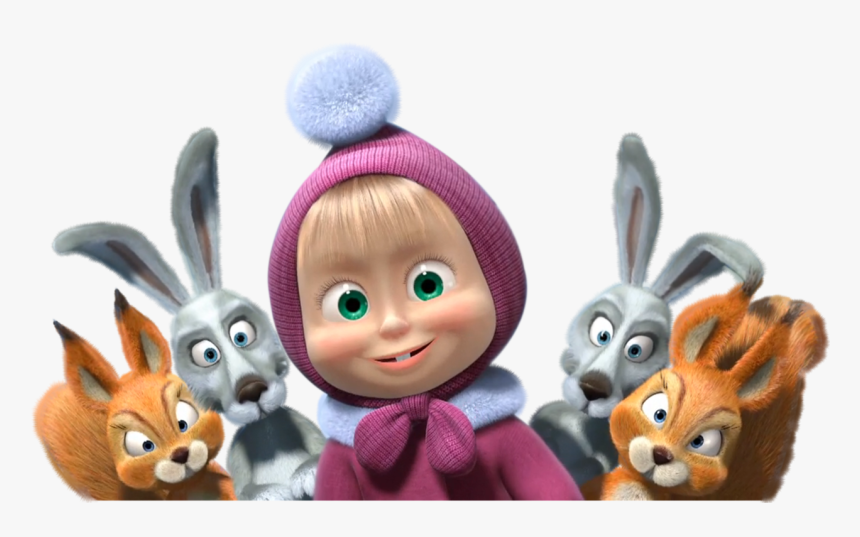 Masha And The Bear Png, Transparent Png, Free Download