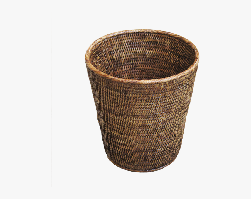 Dawei Rattan Waste Paper Basket - Wicker, HD Png Download, Free Download