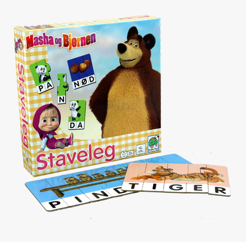 Masha And The Bear Spelling Game - Cartoon, HD Png Download, Free Download