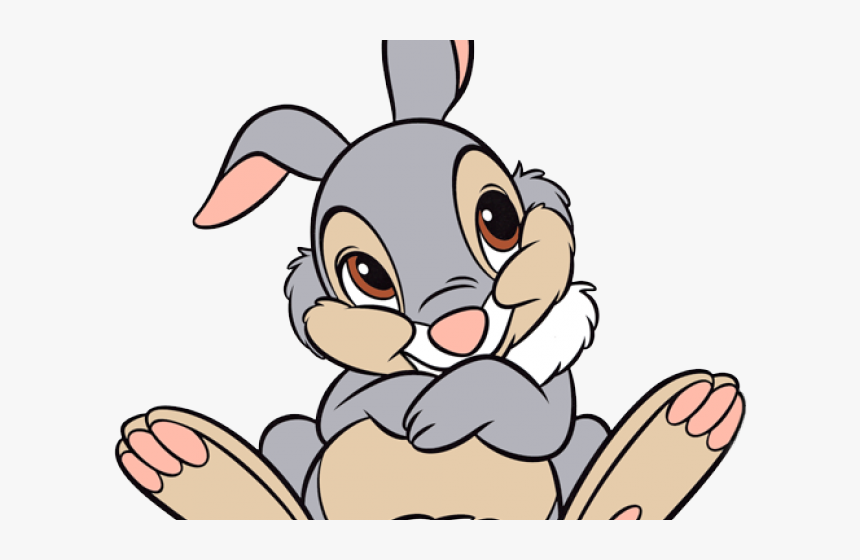 Bambi Clipart Thumper - Thumper Bambi Png, Transparent Png, Free Download