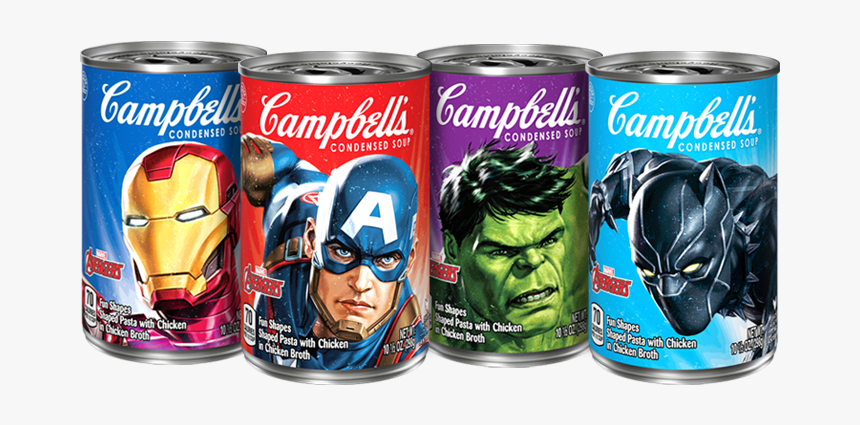 Avengers Canlockup - Tomato From Campbell's Soup, HD Png Download, Free Download