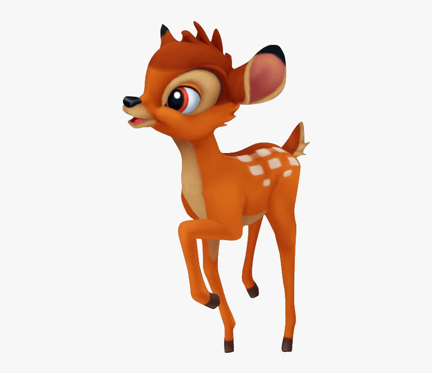 Disney Kingdom Hearts Bambi, HD Png Download, Free Download