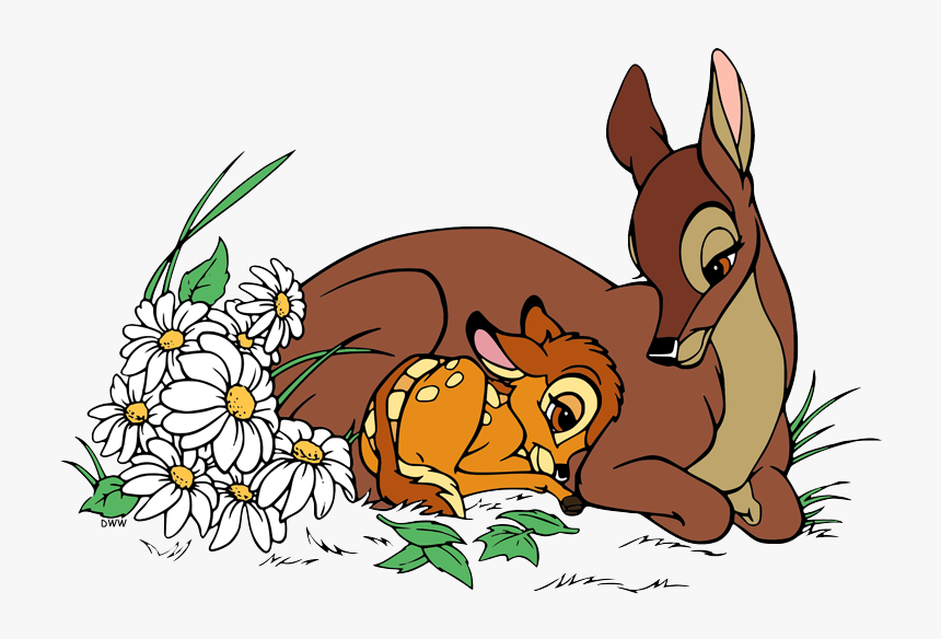 Bambi And His Mom, HD Png Download, Free Download