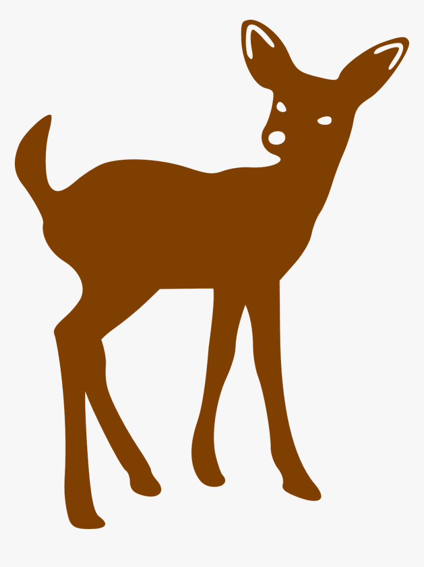 Fawn Silhouette, HD Png Download, Free Download