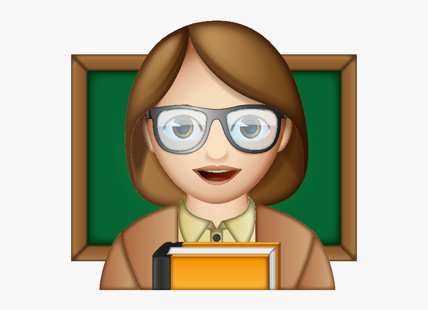 Teacher Emoji, HD Png Download, Free Download