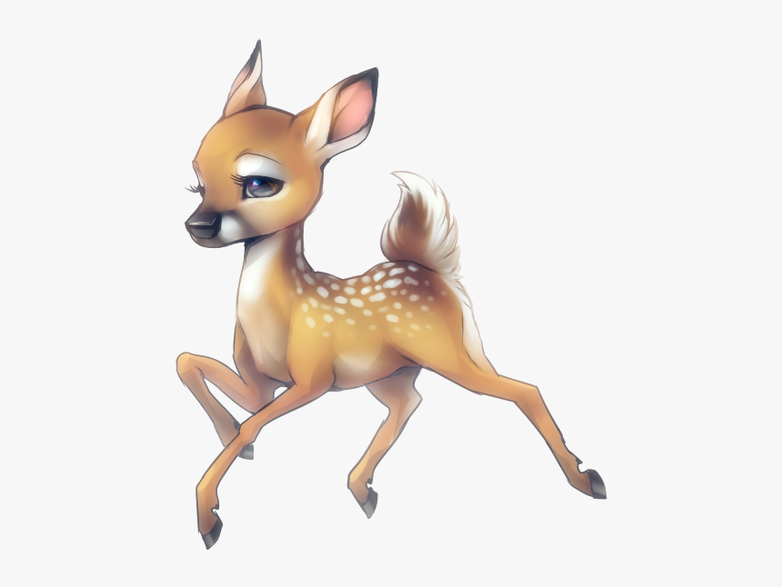 Baby White Tailed Deer Drawing, HD Png Download, Free Download