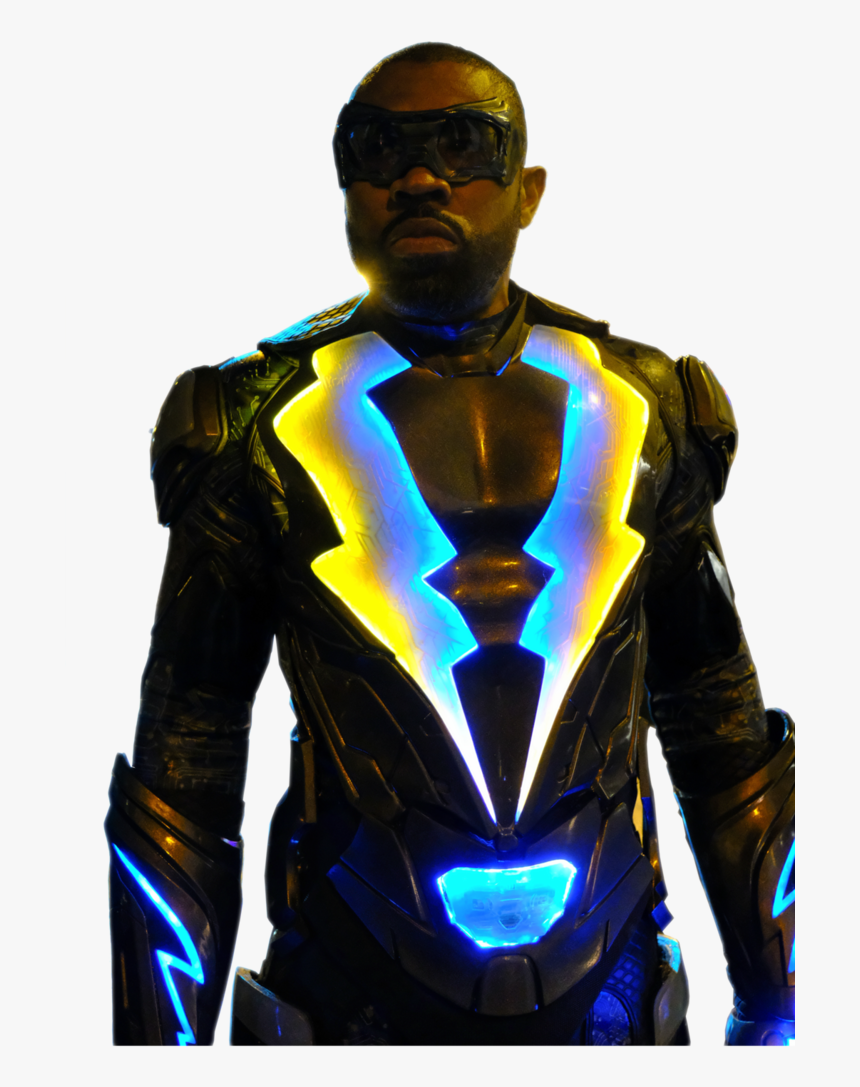 Black Lightning Png By Https - Black Lightning Dr Jace, Transparent Png, Free Download