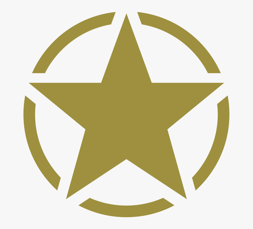 Army Star Transparent , Png Download - Call Of Duty Ww2 Star, Png Download, Free Download