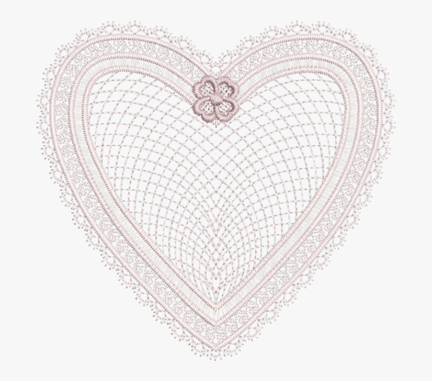 #lace#heart - Heart - Lace Heart Png, Transparent Png, Free Download