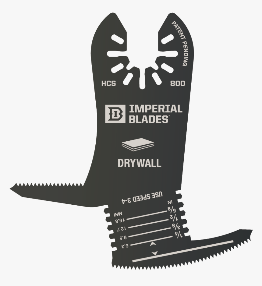 One Fit™ 4 In 1 Features Drywall Blade - Multi Tool Drywall Blade, HD Png Download, Free Download