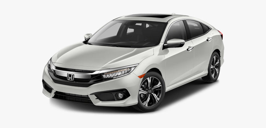 2016 Honda Civic Sedan Touring 4dr Car Fwd Variable - 2017 Honda Civic 4 Door White, HD Png Download, Free Download