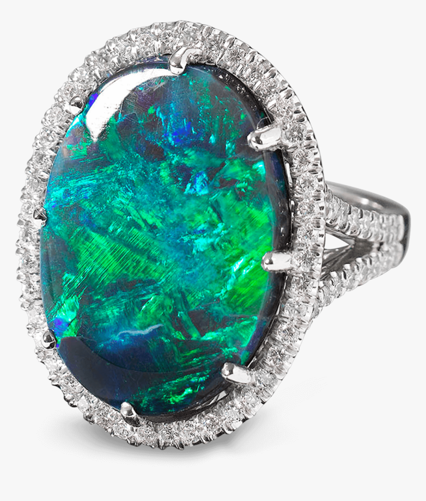 Black Opal Ring, HD Png Download, Free Download