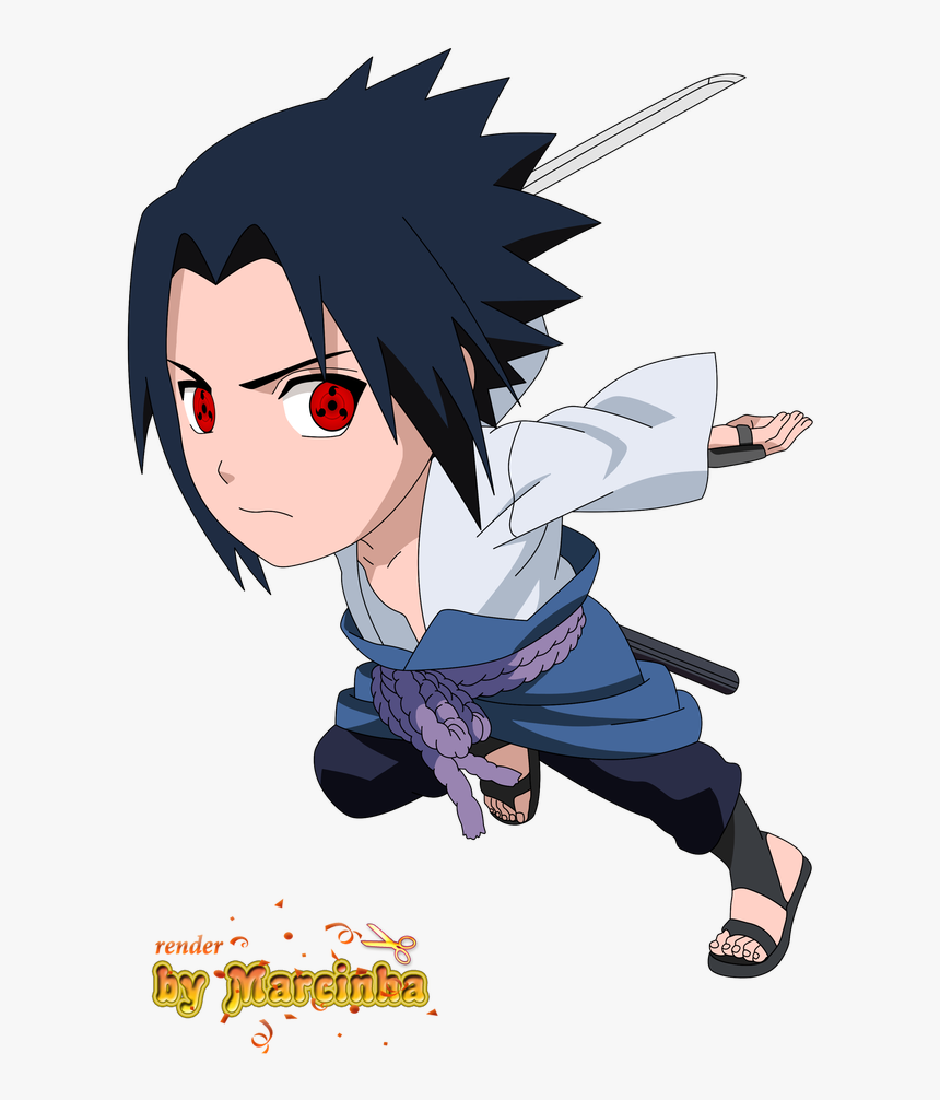 Sasuke Mangekyo Sharingan Png - Sasuke Chibi Png, Transparent Png, Free Download