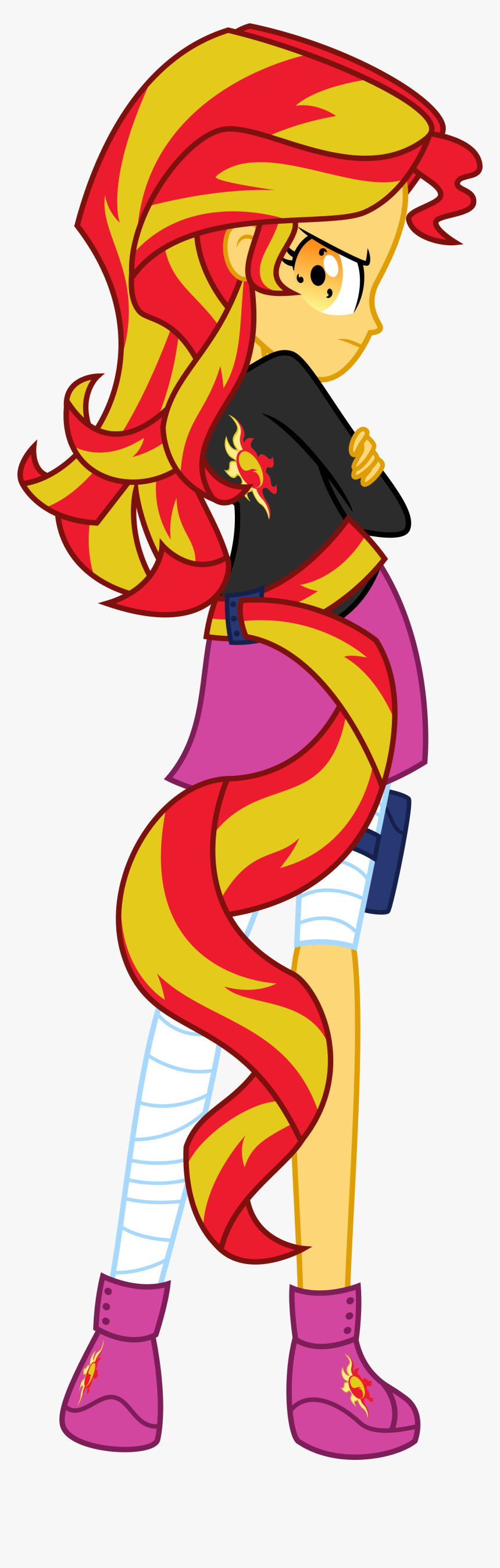 Sunset Shimmer Equestria Ninja Girls, HD Png Download, Free Download