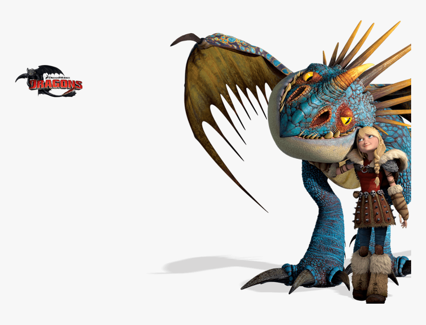 Astrid And Stormfly - Train Your Dragon Clipart, HD Png Download, Free Download