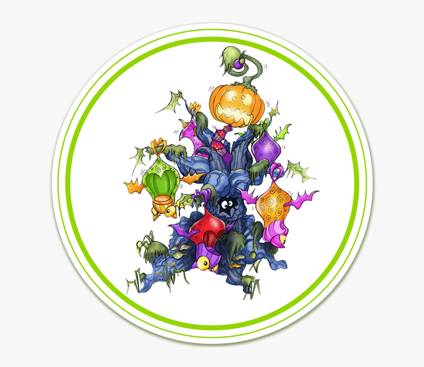 The Moodsters Scary Tree Ride Design Sketch The Moodsters - Gambar Piring Kartun Png, Transparent Png, Free Download