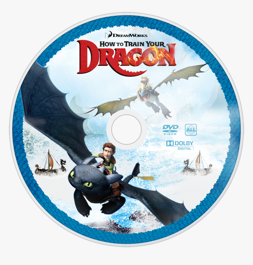 How To Train Your Dragon Dvd Disc Image - Train Your Dragon 2 Disc, HD Png Download, Free Download