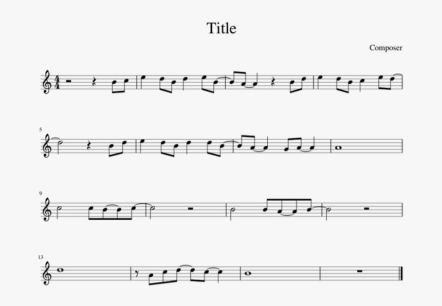 Wii Theme Song Alto Sax, HD Png Download, Free Download