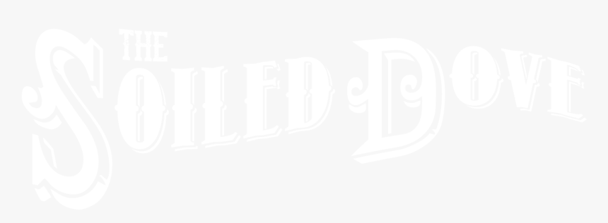 The Soiled Dove Logo White - Graphic Design, HD Png Download, Free Download