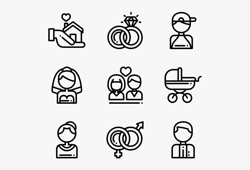 Family Life - Single Marital Status Icon, HD Png Download, Free Download