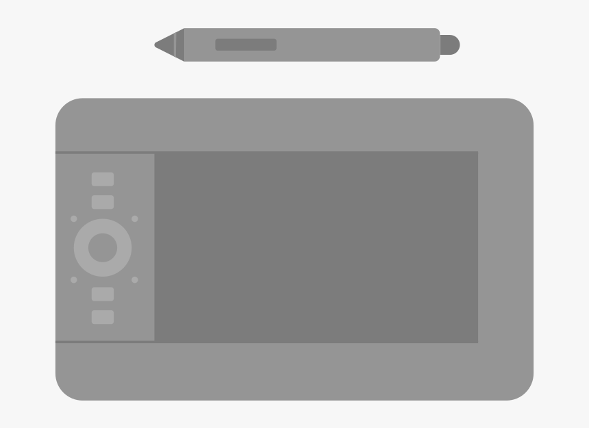 Graphic Tablet Flat Icon Vector - Microwave Oven, HD Png Download, Free Download