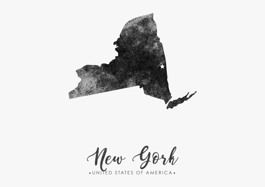 New York State Silhouette, HD Png Download, Free Download